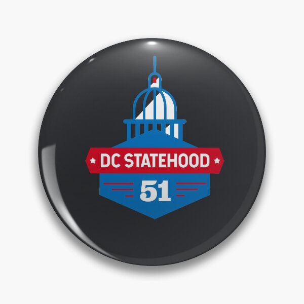 Item preview, DC Statehood 51 51st State Washington D.C. District of Columbia USA America designed and sold by gkao.