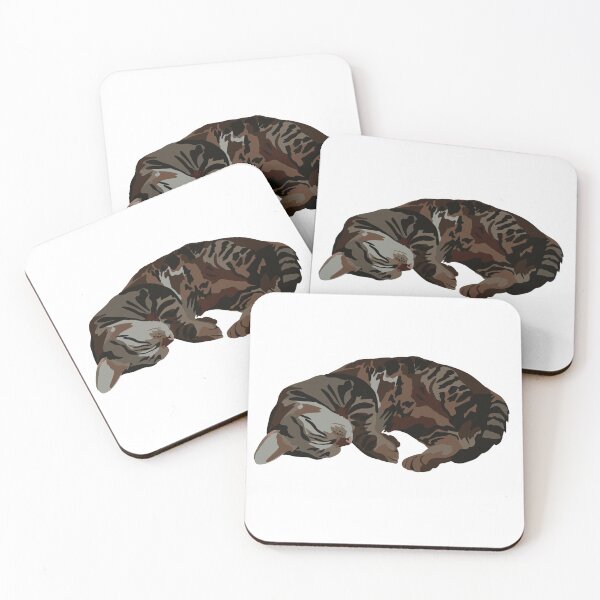 Item preview, Sleeping Tabby Cat designed and sold by Gwen Meyers.