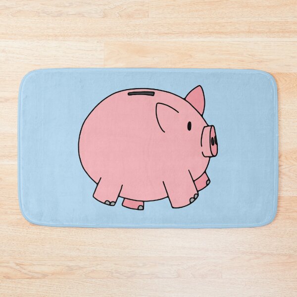 Item preview, Pink Piggy Bank Illustration designed and sold by murialbezanson.