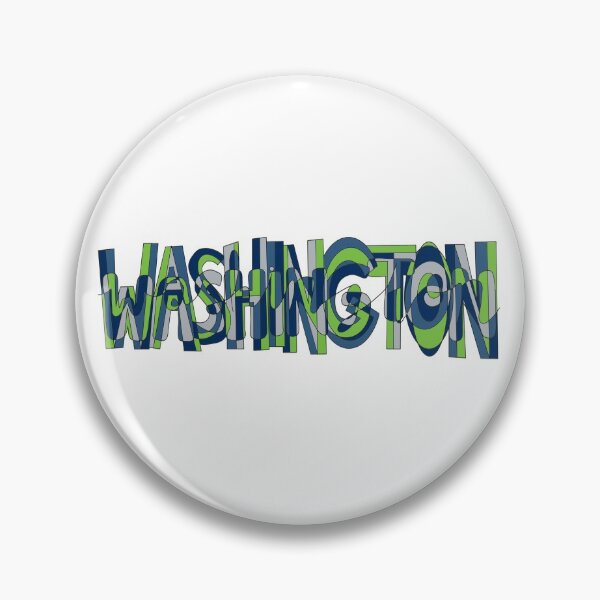 Item preview, Blue and Green Washington Word Doodle designed and sold by klaireep.