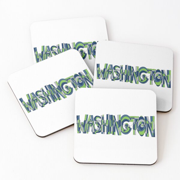 Item preview, Blue and Green Washington Word Doodle designed and sold by klaireep.