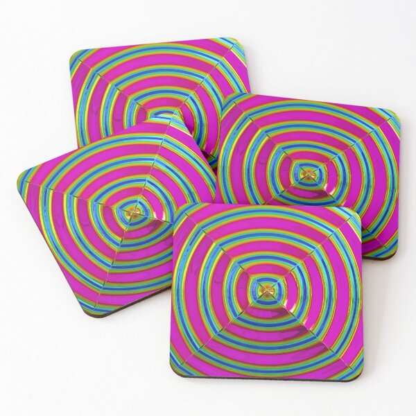 Item preview, Pink rainbow ripples designed and sold by Arcane  Adorable.