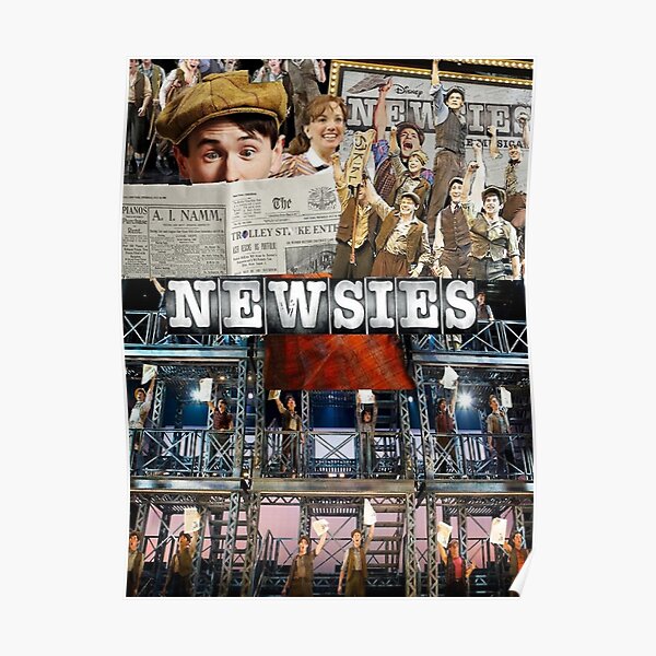Newsies Broadway Posters Redbubble