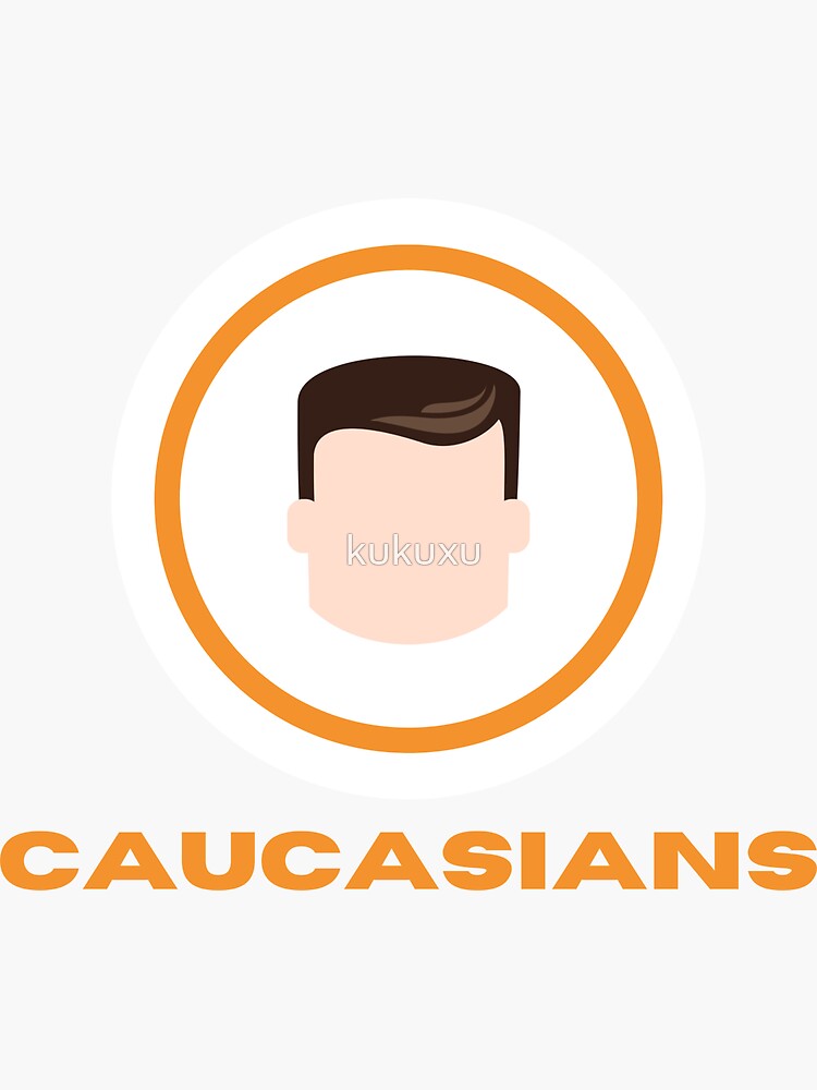 Cleveland Caucasians - Cleveland Caucasians - Sticker