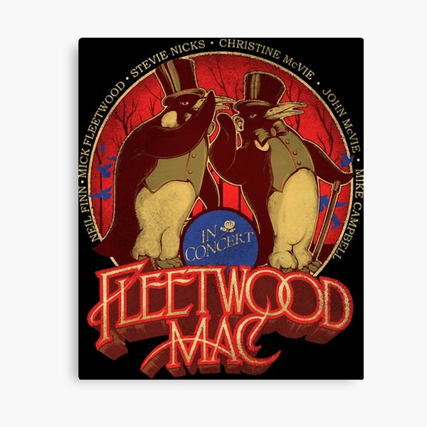 Fleetwood Mac Canvas Prints Redbubble