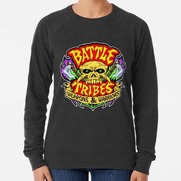 Battle Tribes Skull Logo Lightweight Sweatshirt