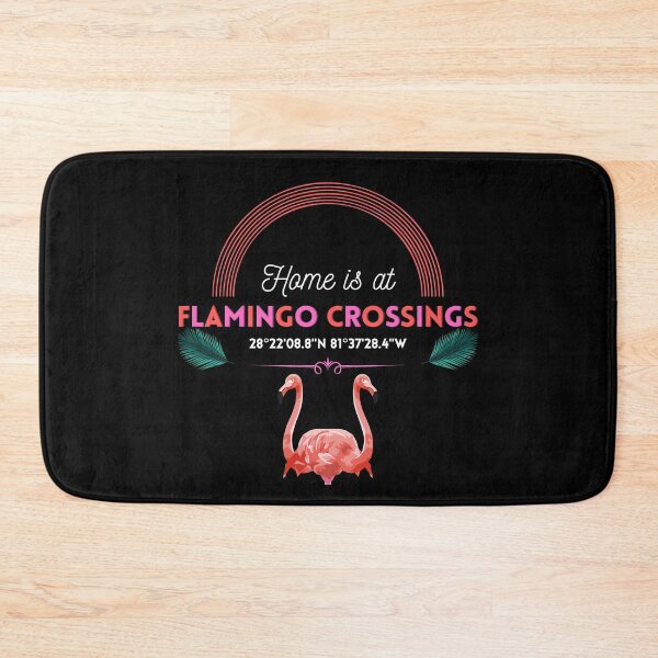 Item preview, Home is at Flamingo Crossings: WDW Cast, Alumni- white font designed and sold by morelando.