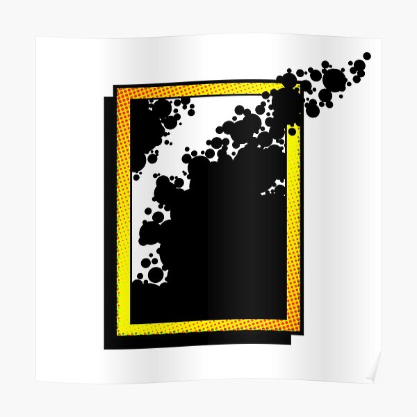 Kirby Crackle Poster