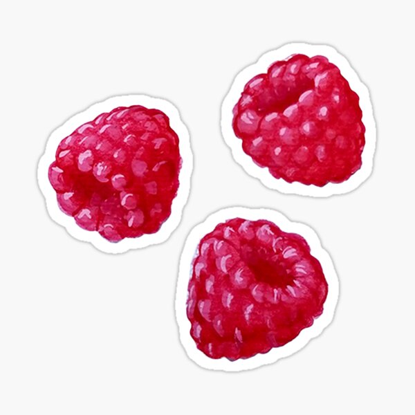 Item preview, Watercolor Raspberries designed and sold by nicopostrophee.