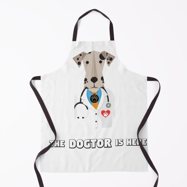 Item preview, Dog Doctor Dogtor Everybody Calm Down Cute Dalmatian designed and sold by BrokenUnicorn.