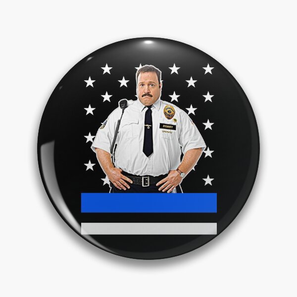 Item preview, Paul Blart Mall Cop /// Thick Blue Line designed and sold by acquiesce13.