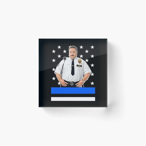 Item preview, Paul Blart Mall Cop /// Thick Blue Line designed and sold by acquiesce13.