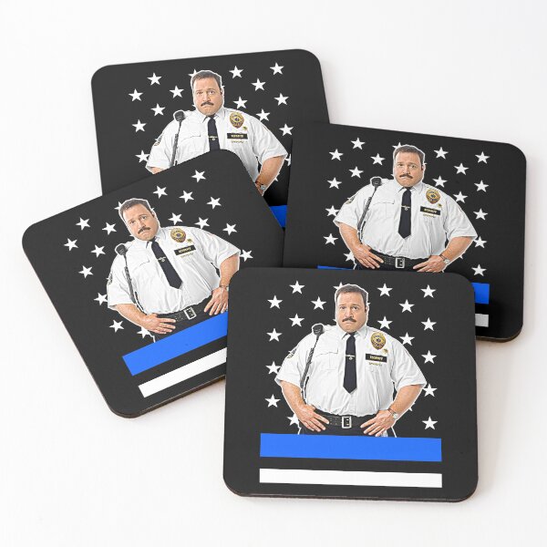 Item preview, Paul Blart Mall Cop /// Thick Blue Line designed and sold by acquiesce13.