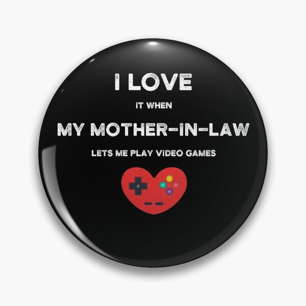 Artikelvorschau, Ich liebe es, wenn meine Schwiegermutter - lustiges Spielergeschenk entworfen und verkauft von yeknow.
