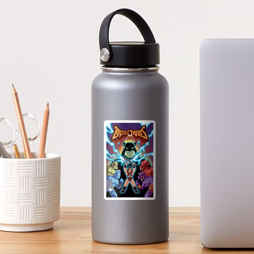 Battle Tribes Illustration Sticker
