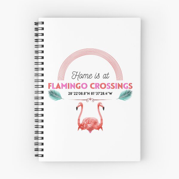 Item preview, Home is at Flamingo Crossings: WDW Cast, Alumni- black font designed and sold by morelando.