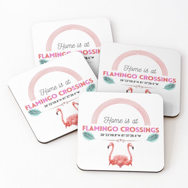 Item preview, Home is at Flamingo Crossings: WDW Cast, Alumni- black font designed and sold by morelando.