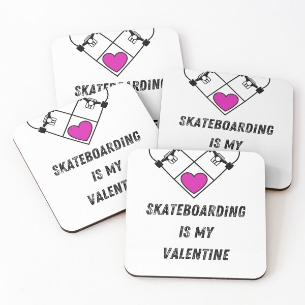 Item preview, Skateboarding is My Valentine designed and sold by Six Deers.