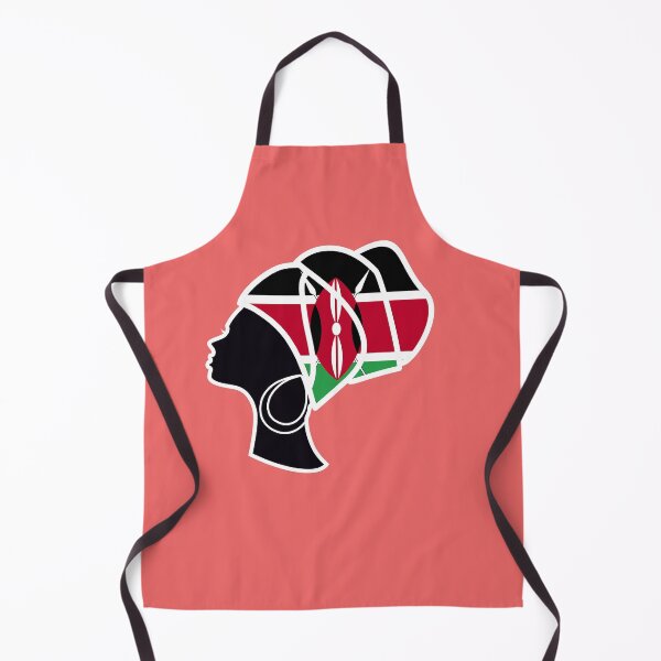 Item preview, Kenya Flag , Proud Kenyan Woman, African Pride designed and sold by Houevo Olga Anihouanou.