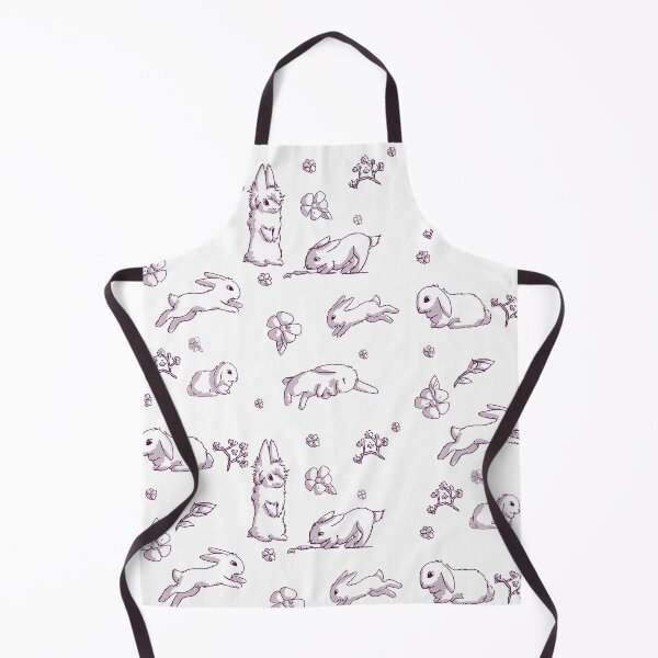 Item preview, Purple bunny pattern designed and sold by hannahjoyous.