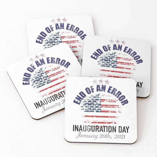 Item preview, End of an Error Inauguration Day January 20th 2021 designed and sold by orangeblue21.