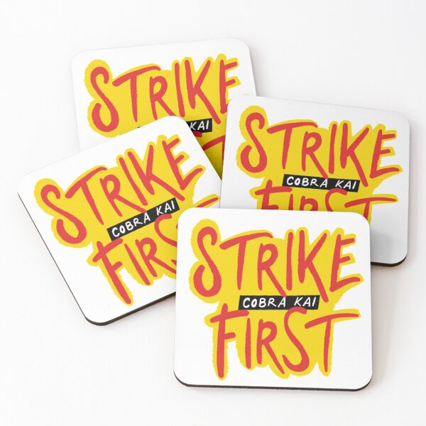 Item preview, Strike First Cobra Kai designed and sold by haleyparramore.