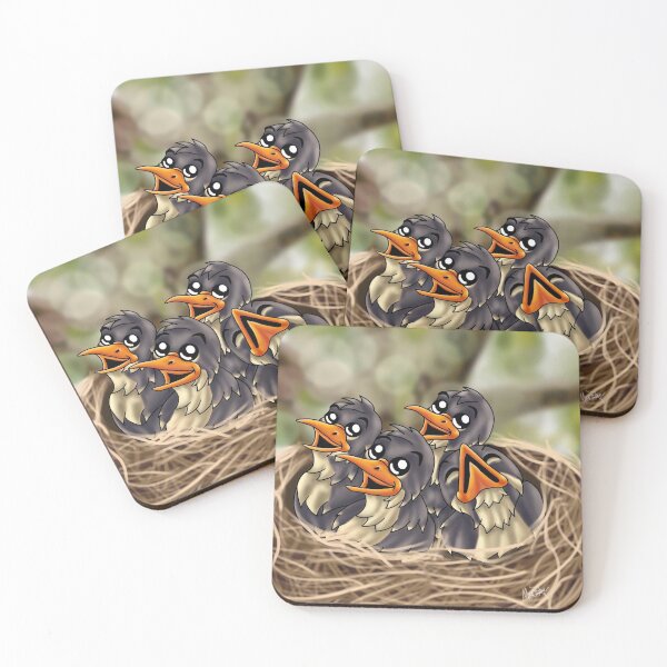 Item preview, Cute Baby Bird Nest designed and sold by RogueAnimals.