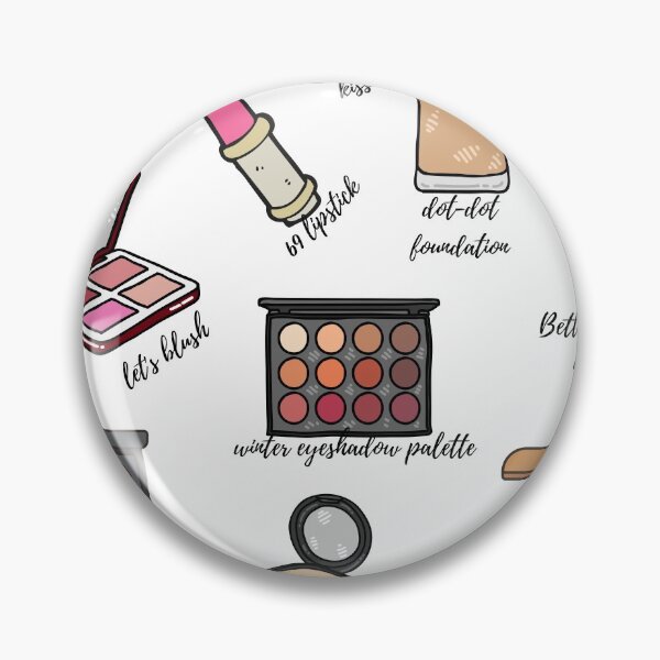 Item preview, Fun Makeup Products Print designed and sold by being trendy.