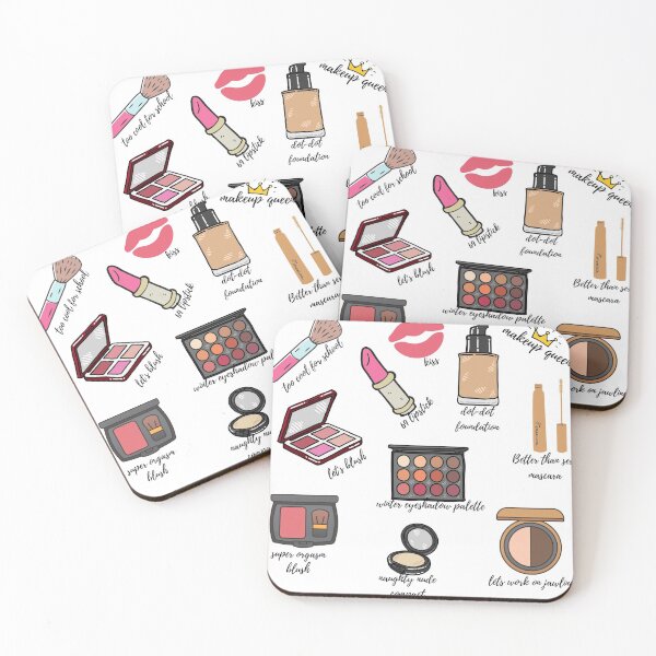 Item preview, Fun Makeup Products Print designed and sold by being trendy.
