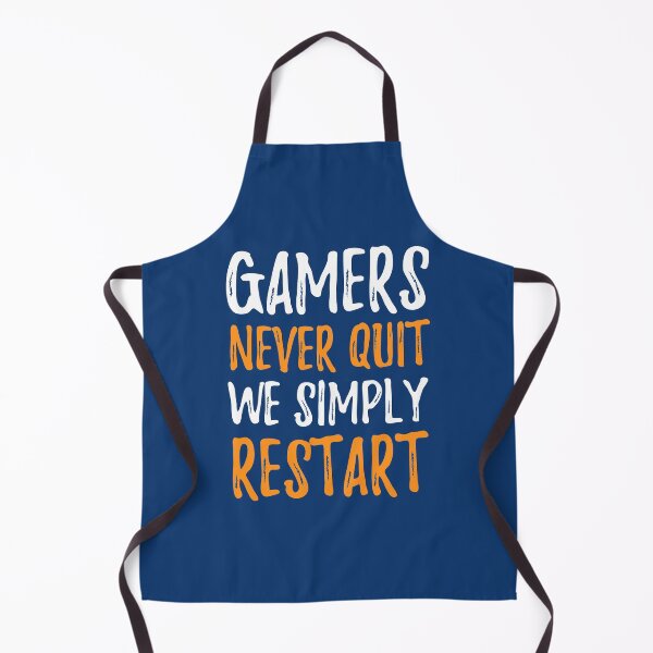 Item preview, Gamers Never Quit We Simply Restart designed and sold by RRiDesigns.