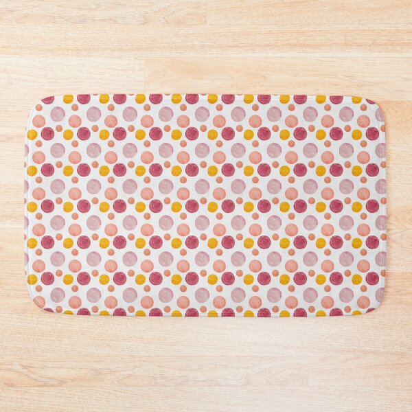 Item preview, Watercolor round stains dots pattern designed and sold by della95.