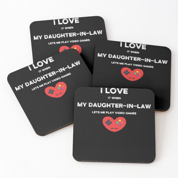 Item preview, I Love It When My DAUGHTER-IN-LAW - Funny Gamer Gift designed and sold by yeknow.