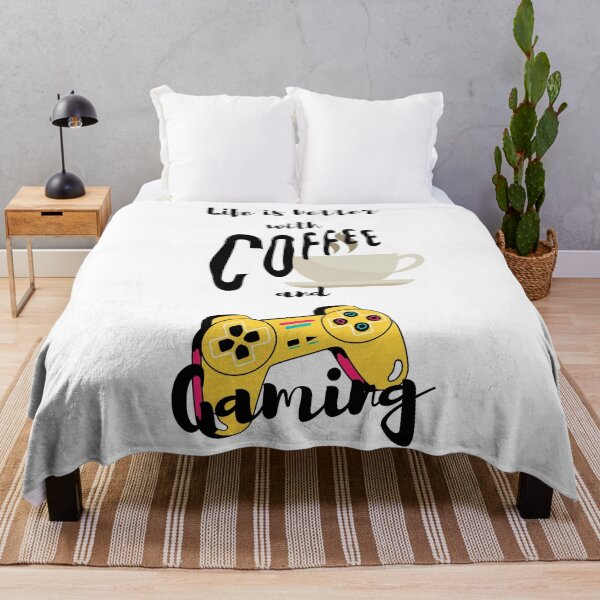 Item preview, Life is better with coffee and Gaming designed and sold by funnylittleshop.