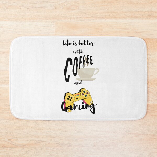 Item preview, Life is better with coffee and Gaming designed and sold by funnylittleshop.