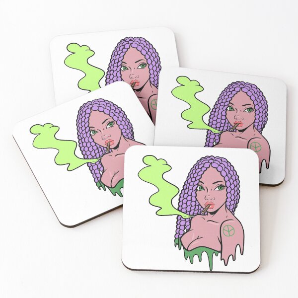 Item preview, Pretty Marijuana Drip Girl designed and sold by GanjaGrip.