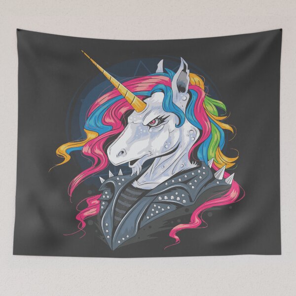 Item preview, Unicorn Rider Punk jacket  designed and sold by mouad naouiri.