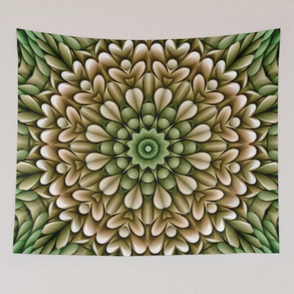 Item preview, Symmetry 1122 Creación inspirada en un mandala designed and sold by mandala-hub.
