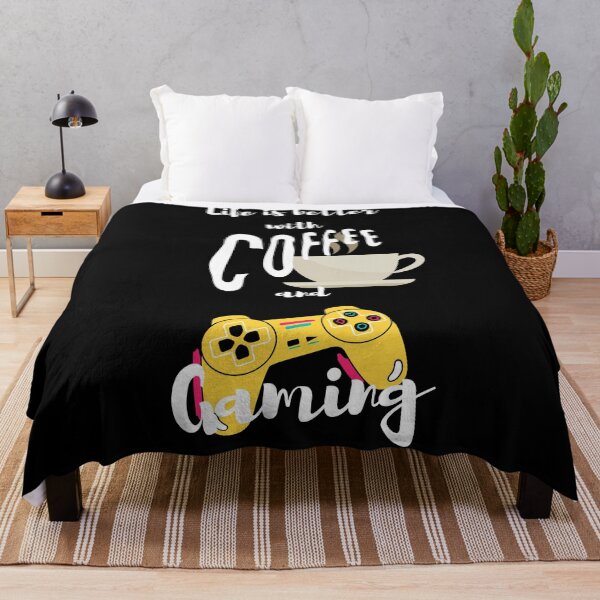 Item preview, Life is better with coffee and Gaming designed and sold by funnylittleshop.