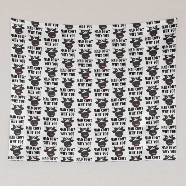Item preview, why you mad cow design for cow lovers designed and sold by BRtisticDesigns.
