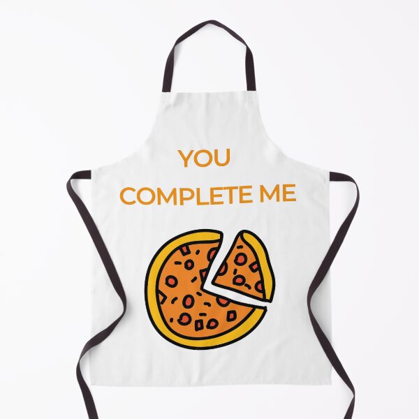 Item preview, You Complete Me Pizza Funny Valentine's Day Valentine designed and sold by BadLatitude.