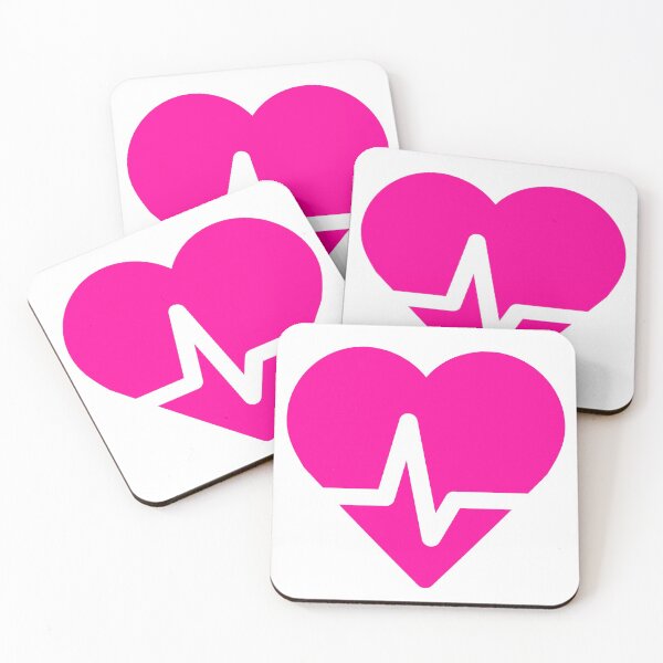 Item preview, Pink Heart Beat designed and sold by Mywaymylife.