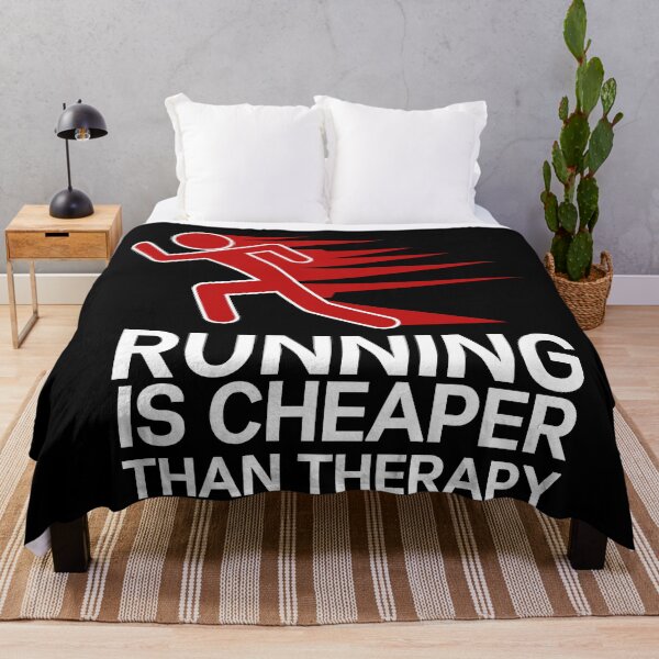 Item preview, Running Is Cheaper Than Therapy designed and sold by Martin-bivert.