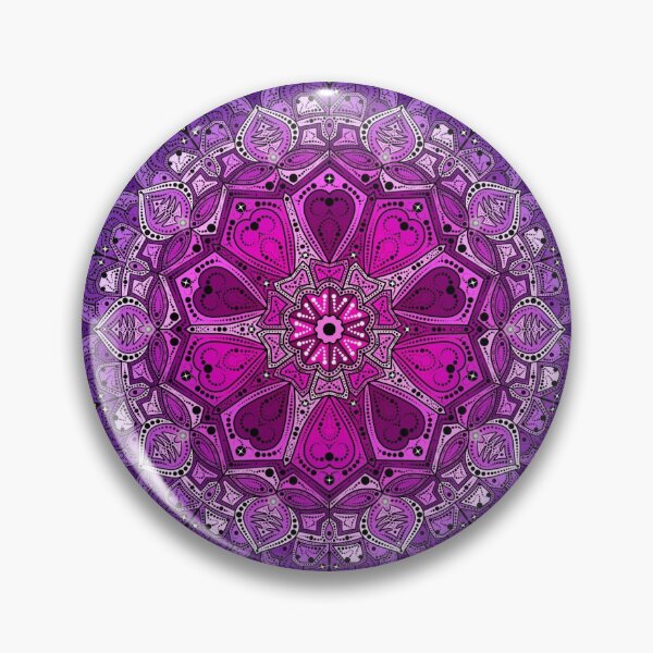 Item preview, Mandala - Flame - Purple designed and sold by RomanDAPhoto.