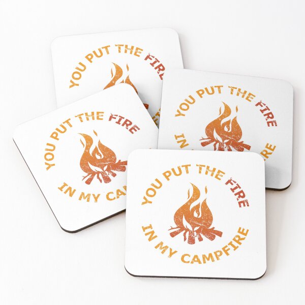 Item preview, You Put the Fire In My Campfire - Vintage Edition designed and sold by TKsTees.