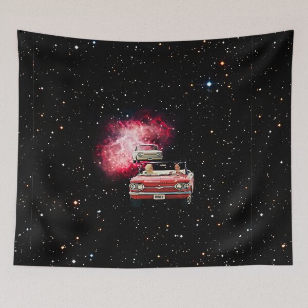 Item preview, Racing in the space designed and sold by CollageSoul.