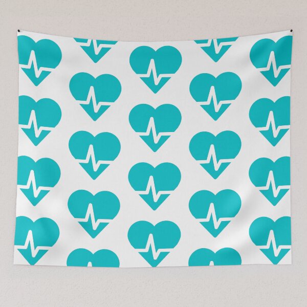 Item preview, Turquoise Heartbeat designed and sold by Mywaymylife.