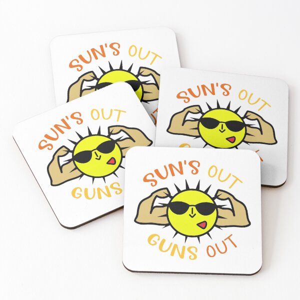 Item preview, Suns out Guns Out! Summer gifts for men who love to workout designed and sold by BRtisticDesigns.