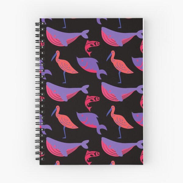 Item preview, Fish and Crane Pattern designed and sold by PatternGallery.