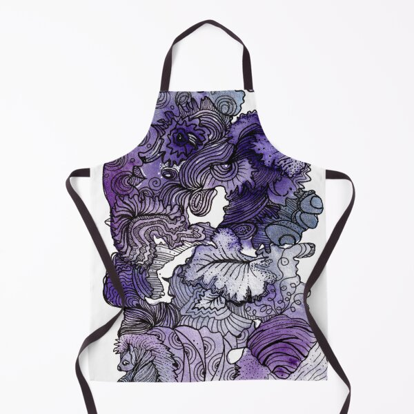 Item preview, Purple Abstract Doodle designed and sold by CarrieIsArtsy.