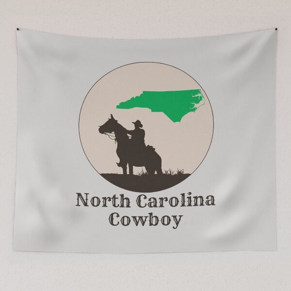 Item preview, North Carolina Cowboy designed and sold by AdventurePrints.